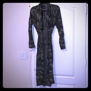 NWT Camo Duster